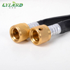 Suitable for Flat Garden Black Water Hose with Copper Joint Nozzle