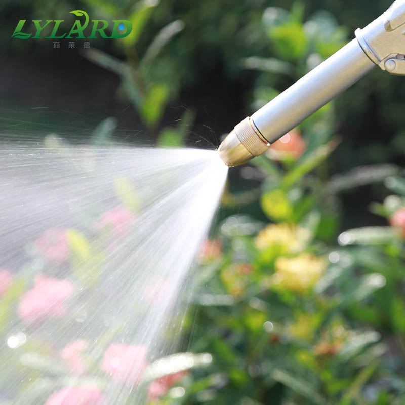 Customizable Garden Water Hose With Copper Connectors Spray Nozzle